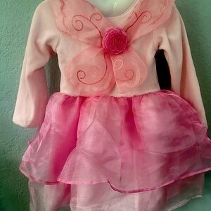 Vintage Gymboree Halloween Line Pink Butterfly Costume